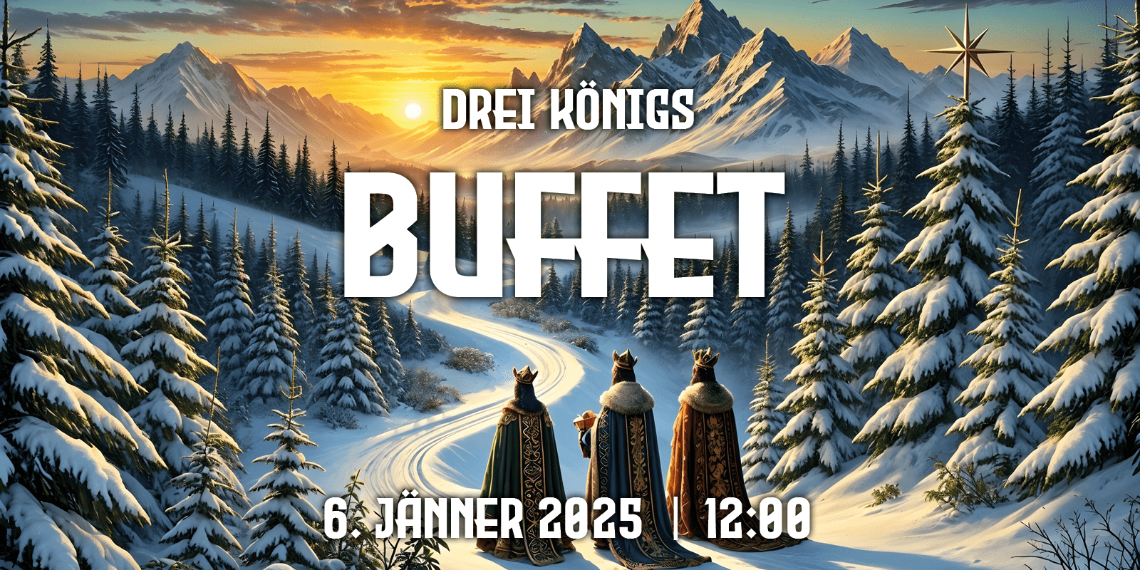 Drei Königs Buffet am 6.1.2025 auf Burg Sommeregg